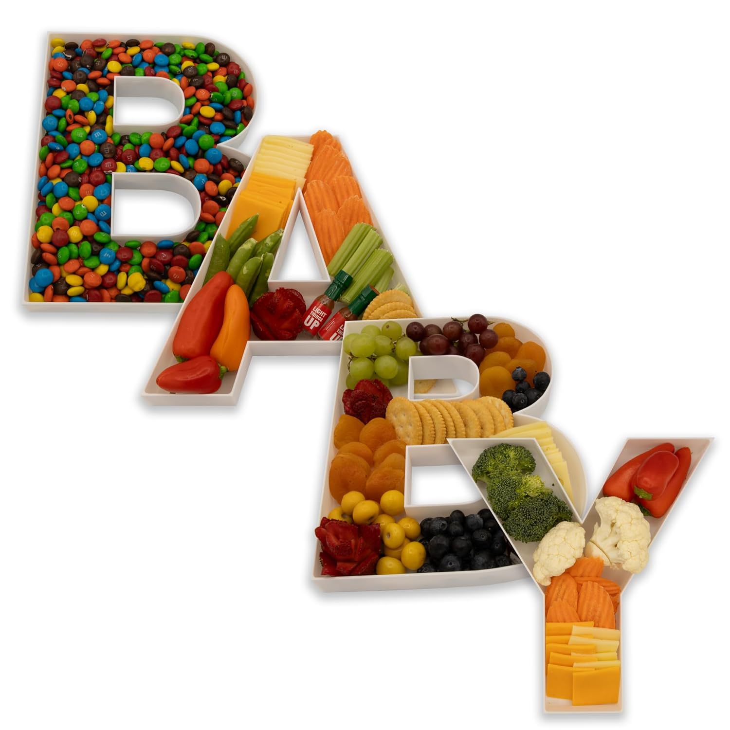Baby Food Nestle - Lebensmittel befüllbare Buchstaben geformt Süßigkeiten Blume