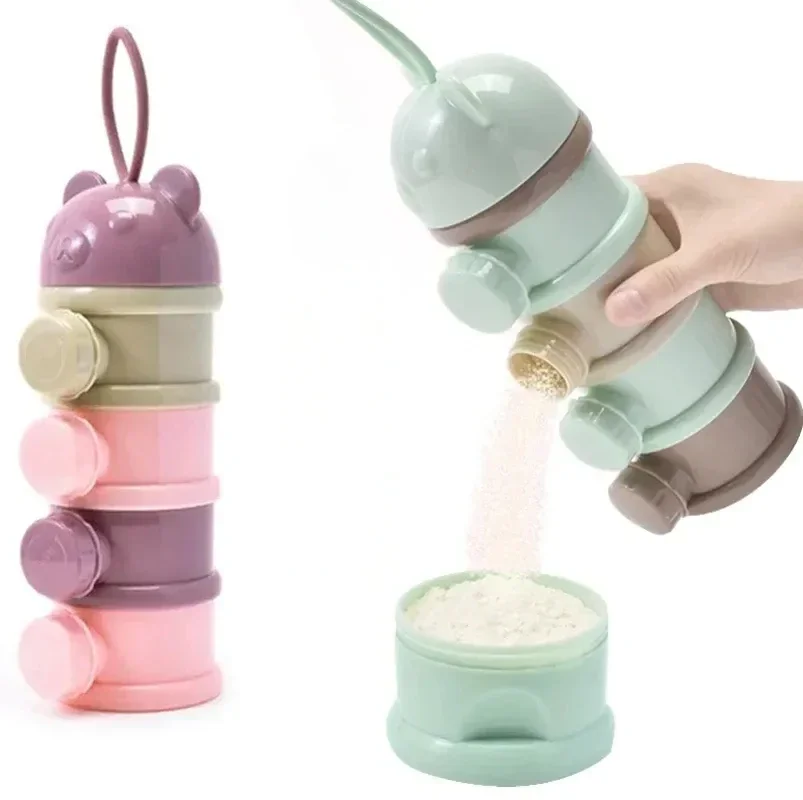 Baby Food Nestle - Milchpulver Box 4 Schicht Bär Stil