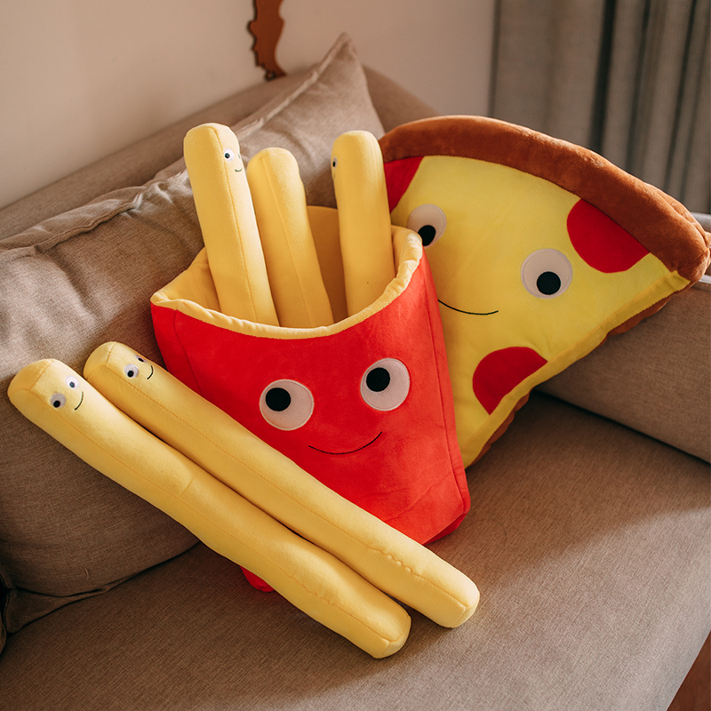 Baby Food Natural - Interessante Lebensmittel Kissen Pommes Frites Pizza