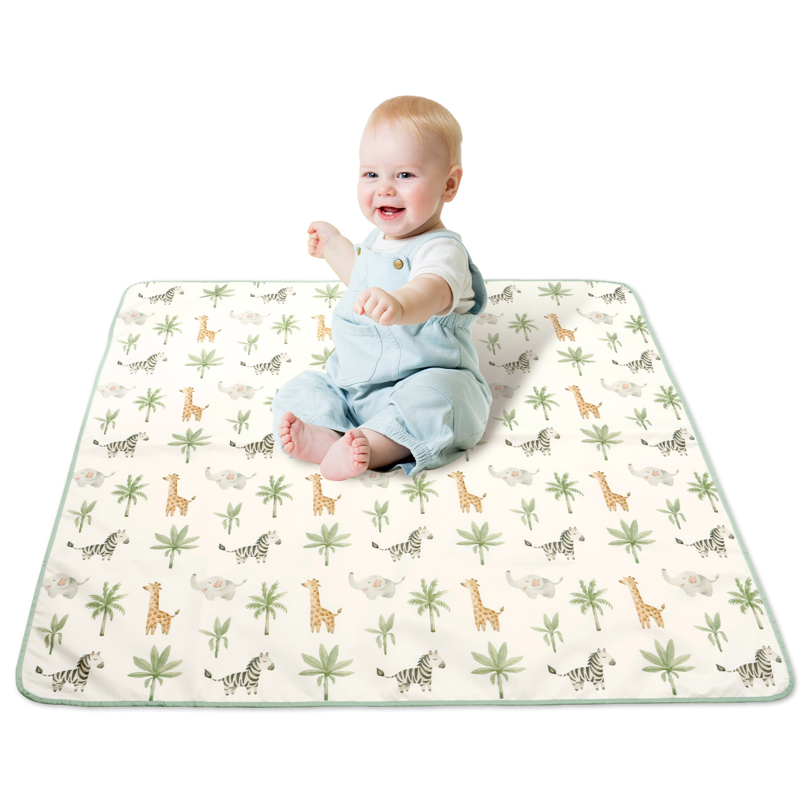 Highchair Splash Mat - Polyester-Lebensmittel-Spritzer-Stuhlmatte, wasserdicht, unter der Hochstuhl-Matte, rutschfestes