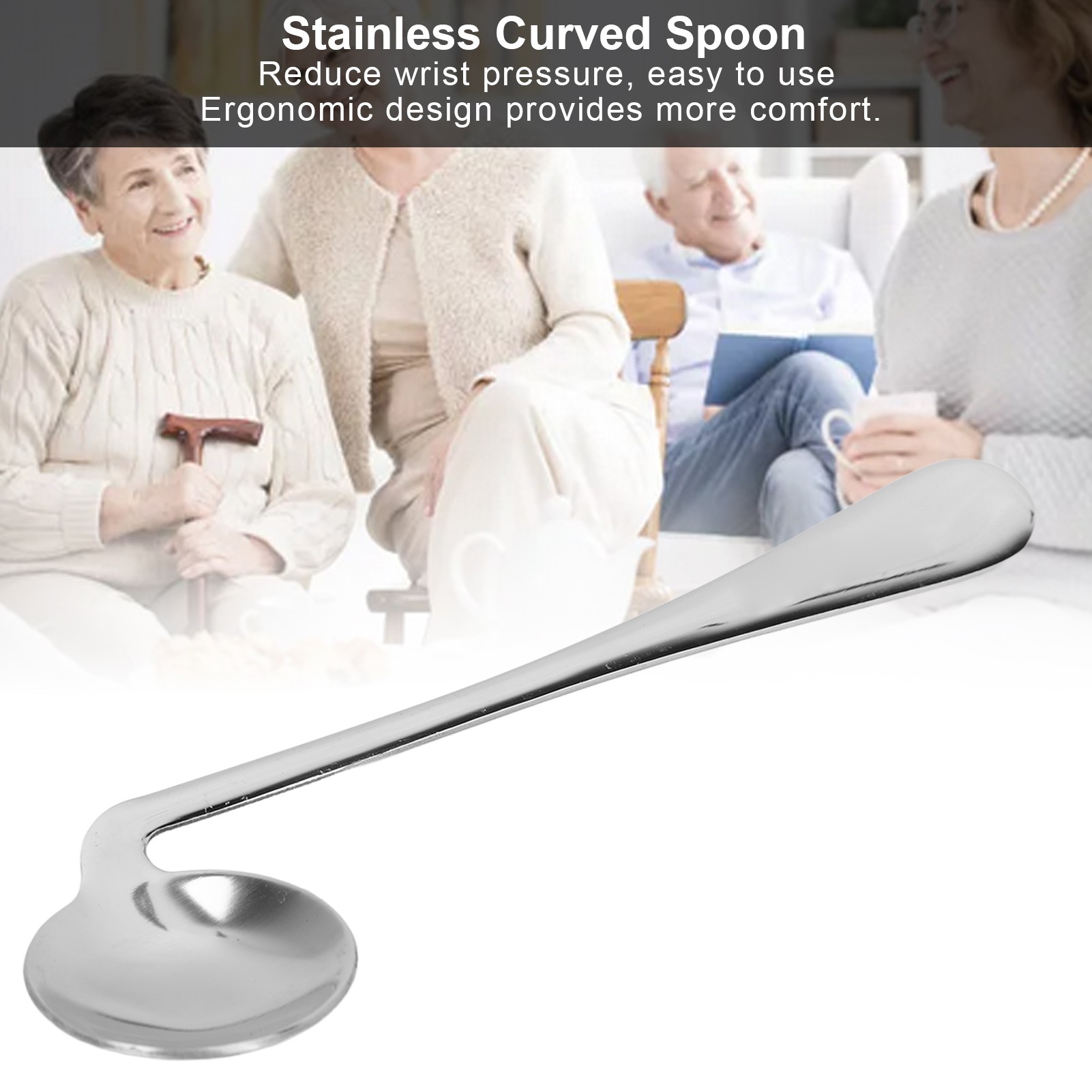 Gebogener Löffel zum Selbstfüt – Self Feed Spoon Bewertung und Preis