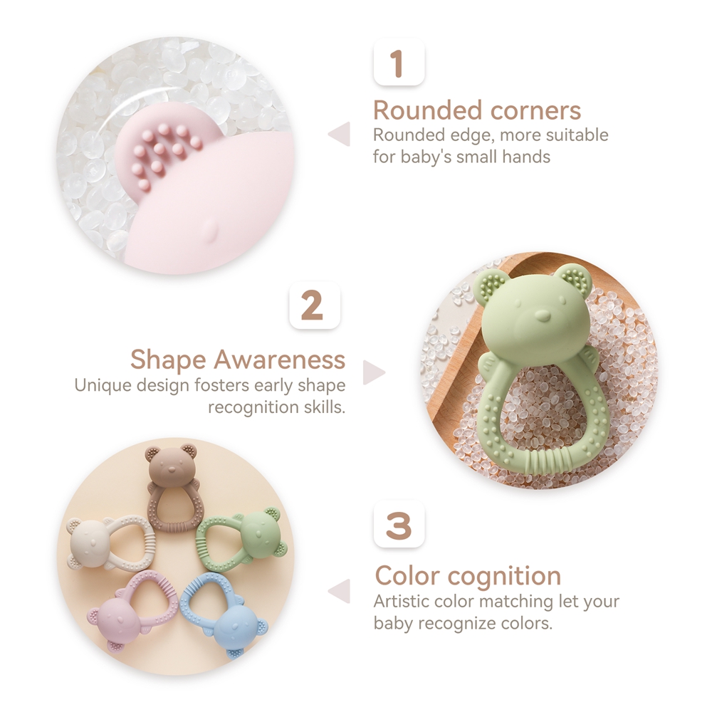 Baby Silikon Beißring Bär Hand – Baby Food Natural Bewertung und Preis