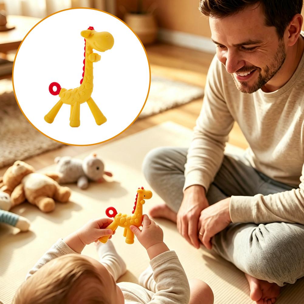 Giraffenförmiges Baby-Beißspie – Baby Food Natural Bewertung und Preis