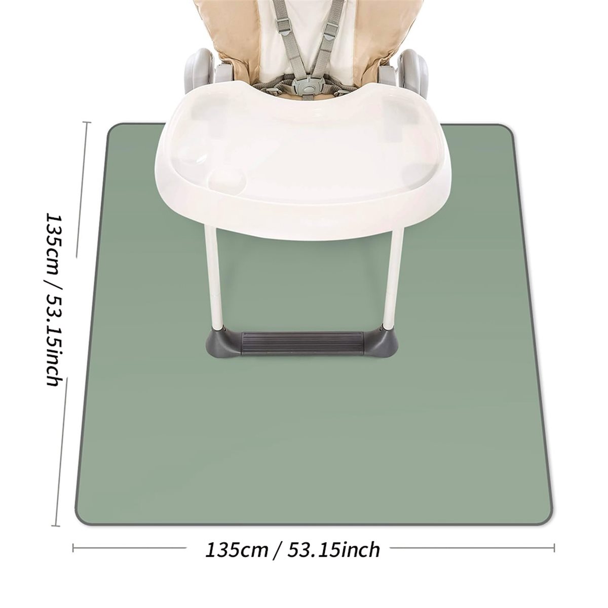【COUNTDOWN DEAL】 Baby-Spritzsc – Highchair Splash Mat Bewertung und Preis