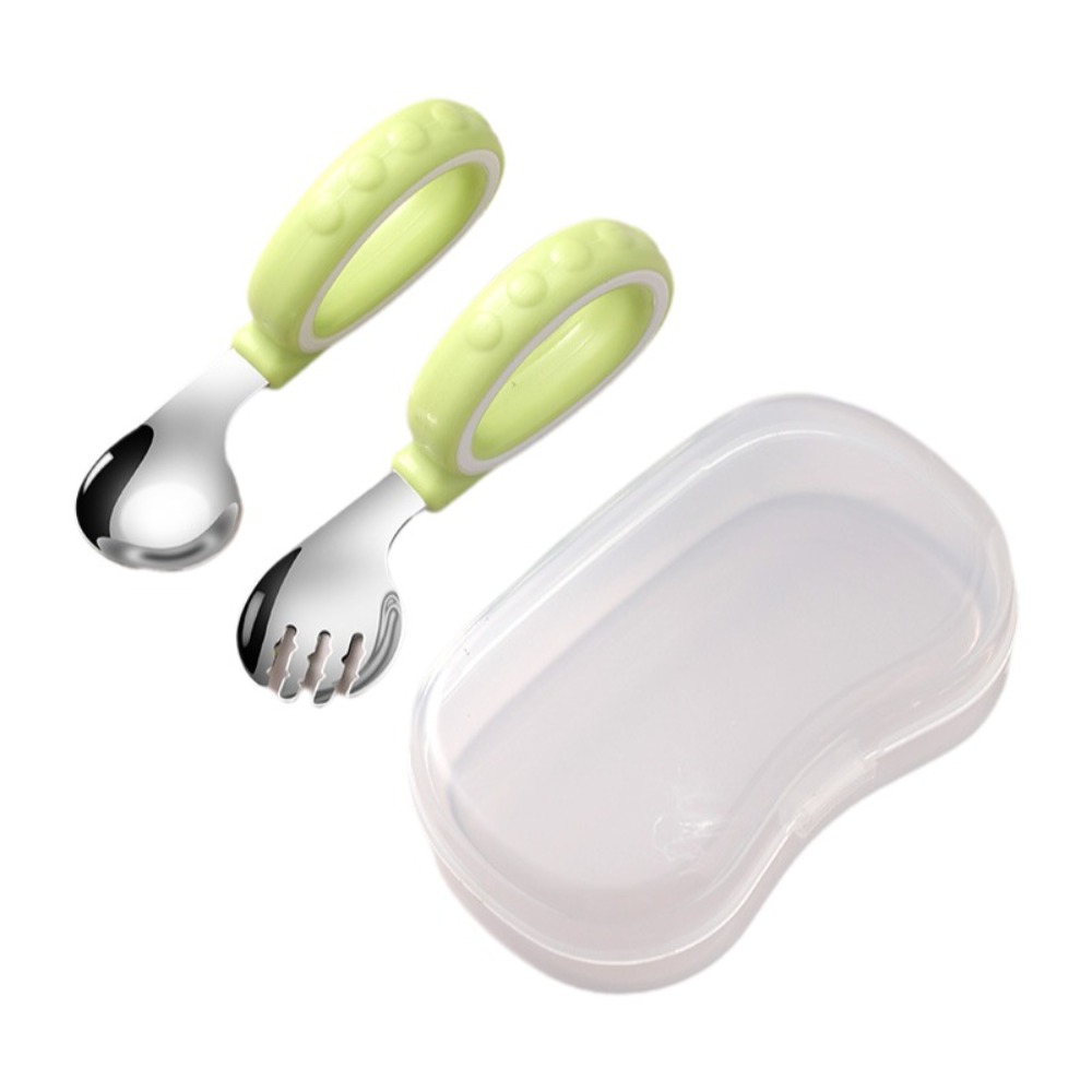 316L Edelstahl Löffel-Gabel-Se – Self Feed Spoon Bewertung und Preis